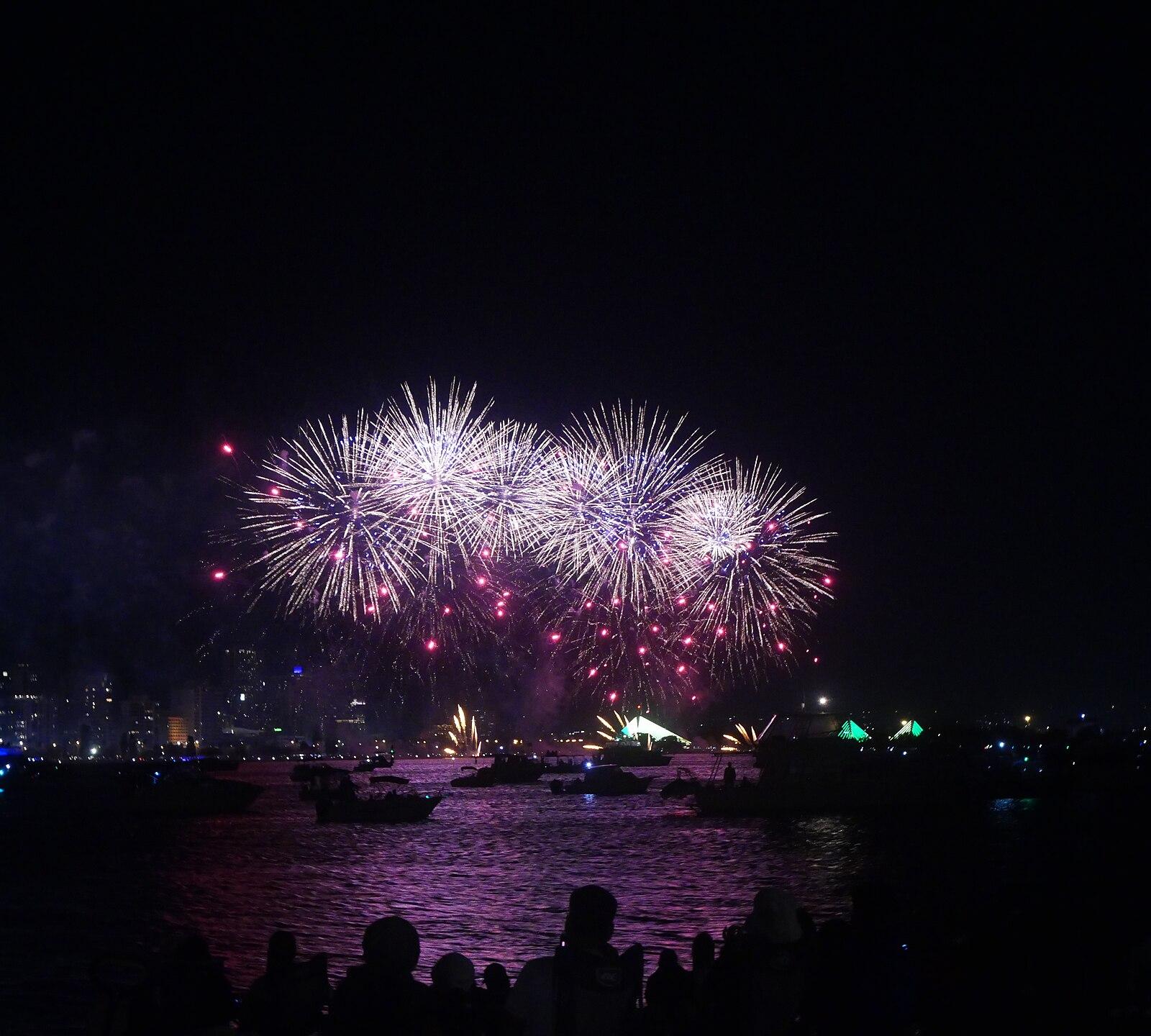 Perth 2025 Australia Day Firework